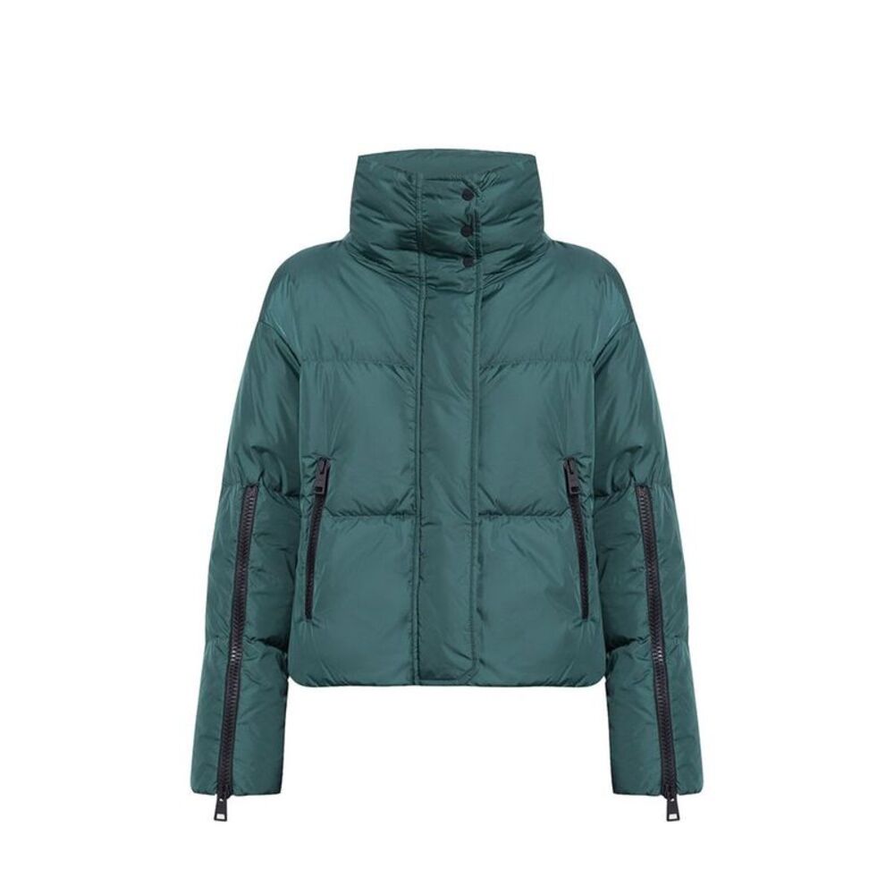 Herno Bicolor Polyamide Full-Length Women's Jacket